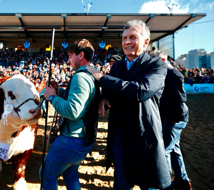 Macri deseó que "Argentina sea un país donde todos convivamos dentro de la ley"